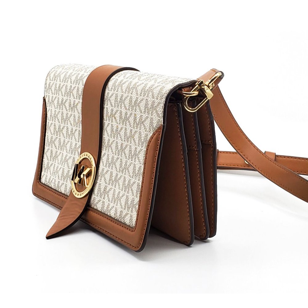 NWD Michael Kors MK Print Shoulder Bag $250.00 - Picture 4 of 7